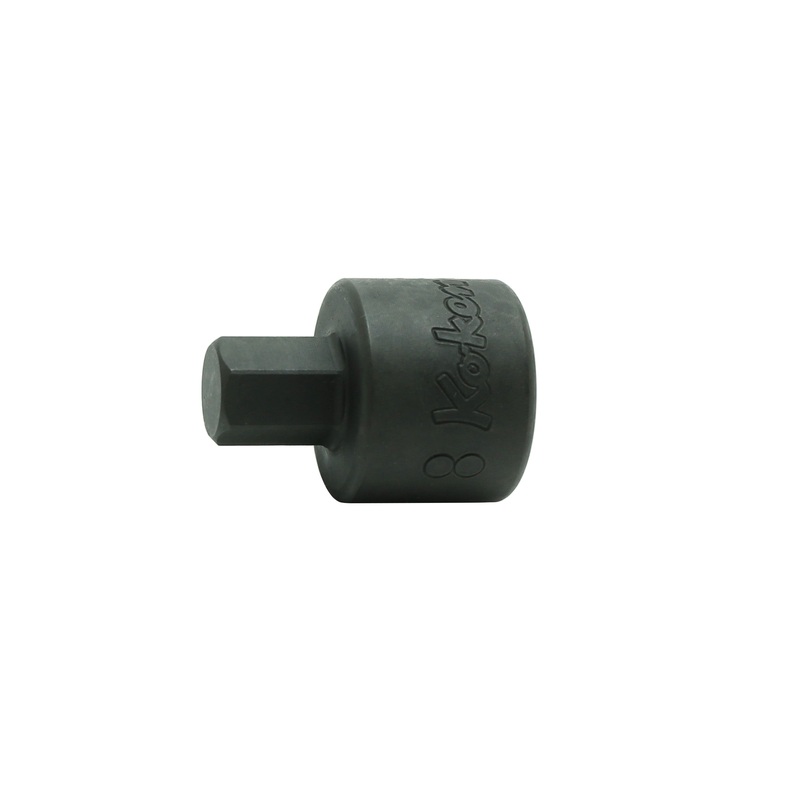 3/8 Sq. Dr. Bit Socket  6mm Hex Length 25mm