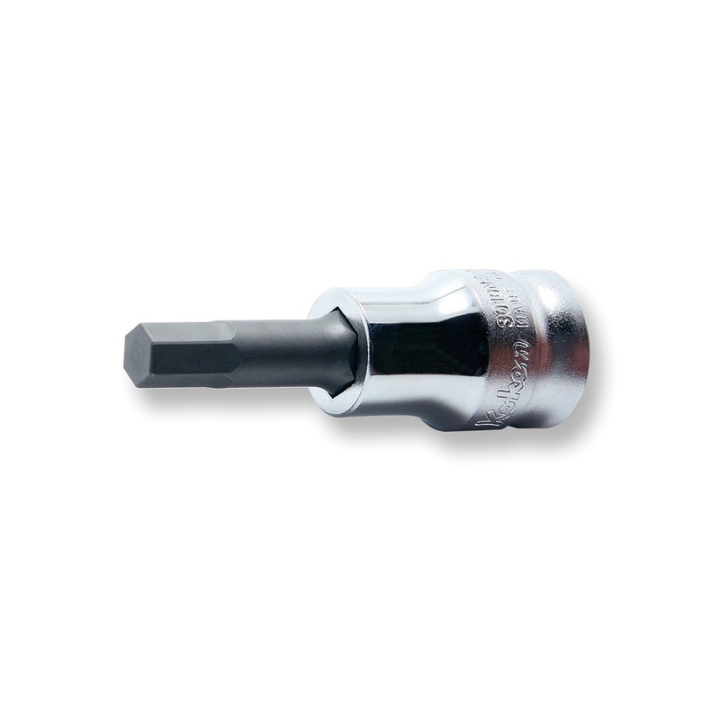 3/8 Sq. Dr. Bit Socket  7mm 6 point Length 50mm Z-series