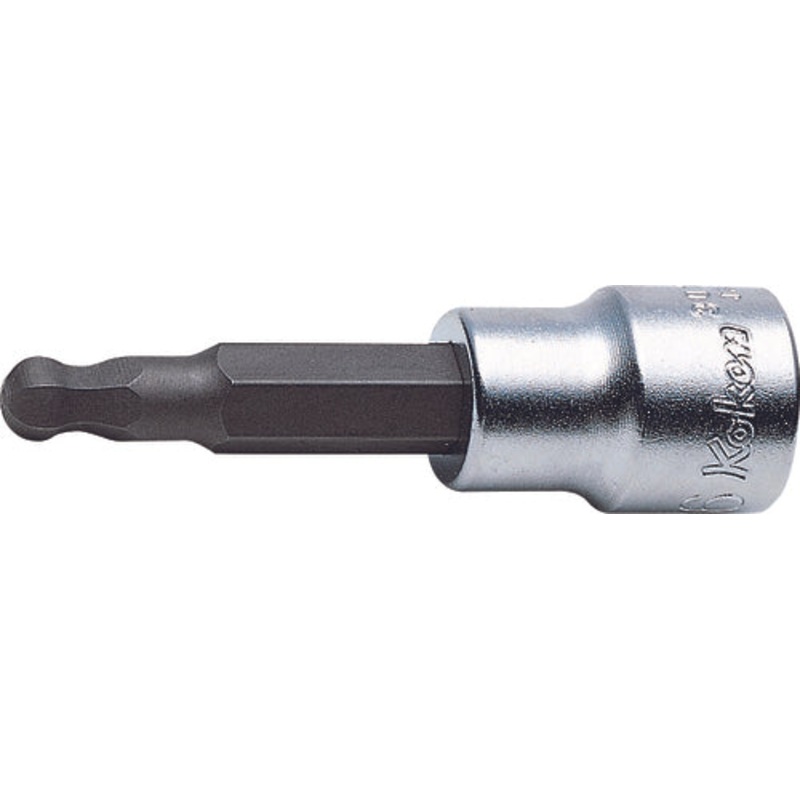 3/8 Sq. Dr. Bit Socket  8mm Ballpoint Hex Length 62mm