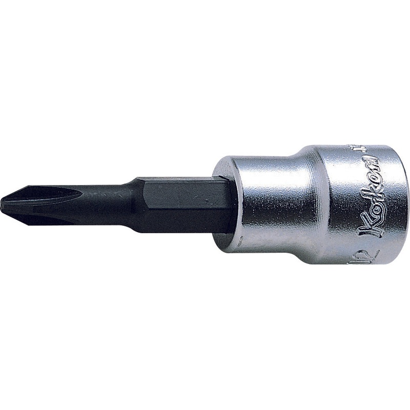 3/8 Sq. Dr. Bit Socket  PH4  Length 60mm