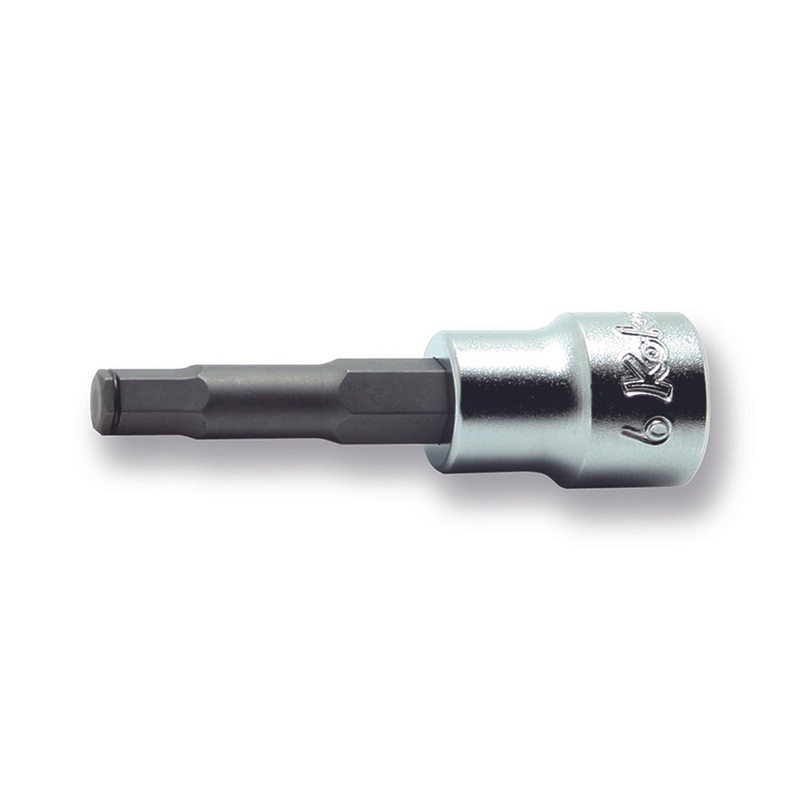 3/8 Sq. Dr. Bit Socket  8mm Grip Ring Length 100mm