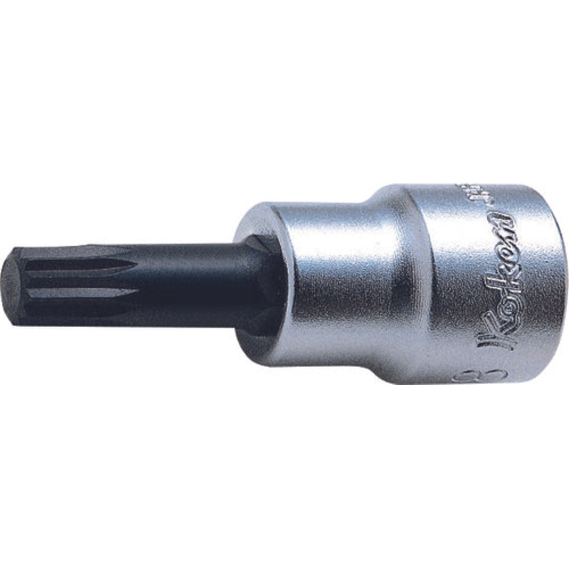 3/8 Sq. Dr. Bit Socket XZN M6 Triple Square Length 50mm