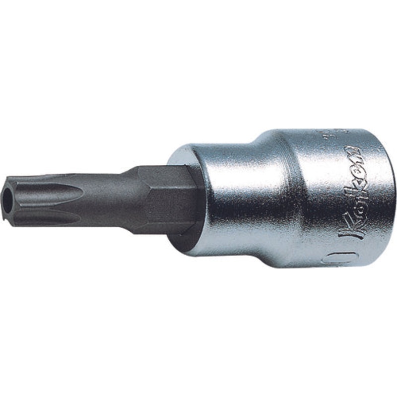 3/8 Sq. Dr. Temper-Resistant TORX T55H Bit Socket - Length 160mm