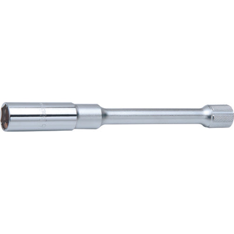 3/8 Sq. Dr. 250mm Extension 6-Point Clip Type Spark Plug Socket 20.8mm