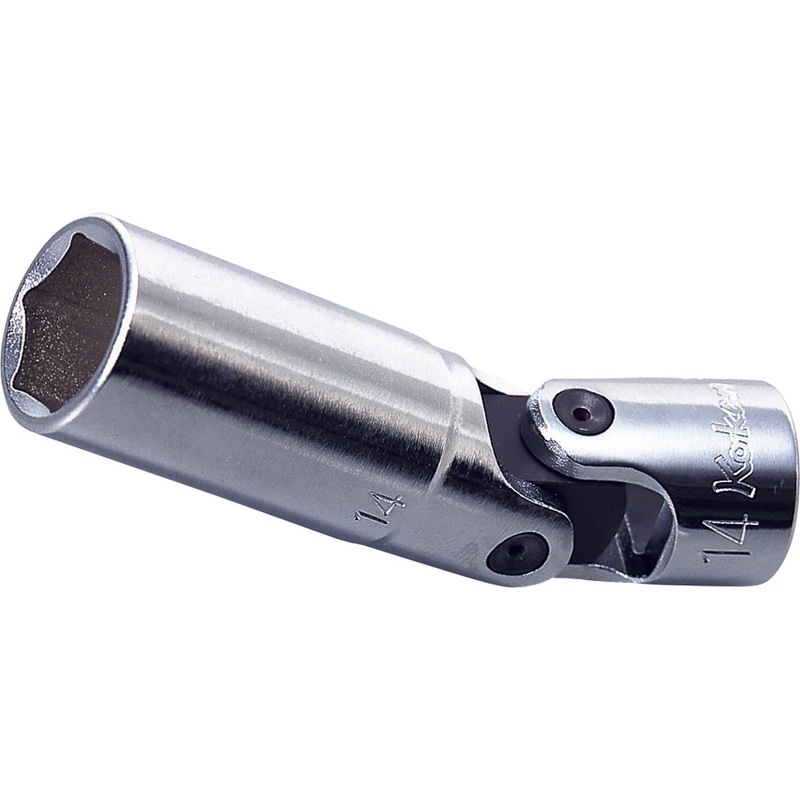 3/8 Sq. Dr. Universal Socket  8mm  Length 75mm