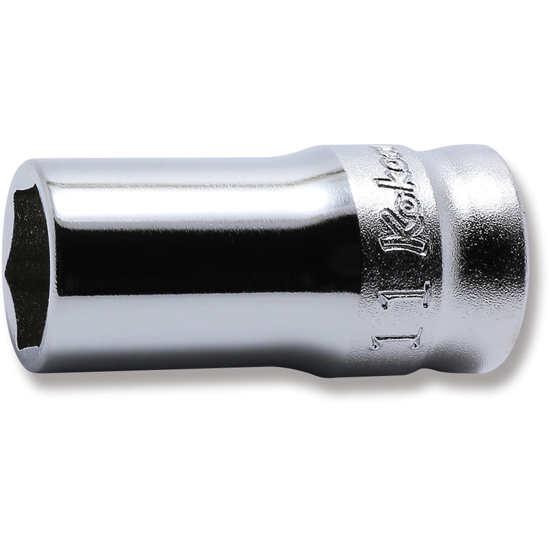 3/8 Sq. Dr. Z-series Metric Semi-Deep 6 point Chrome Socket  - 11mm