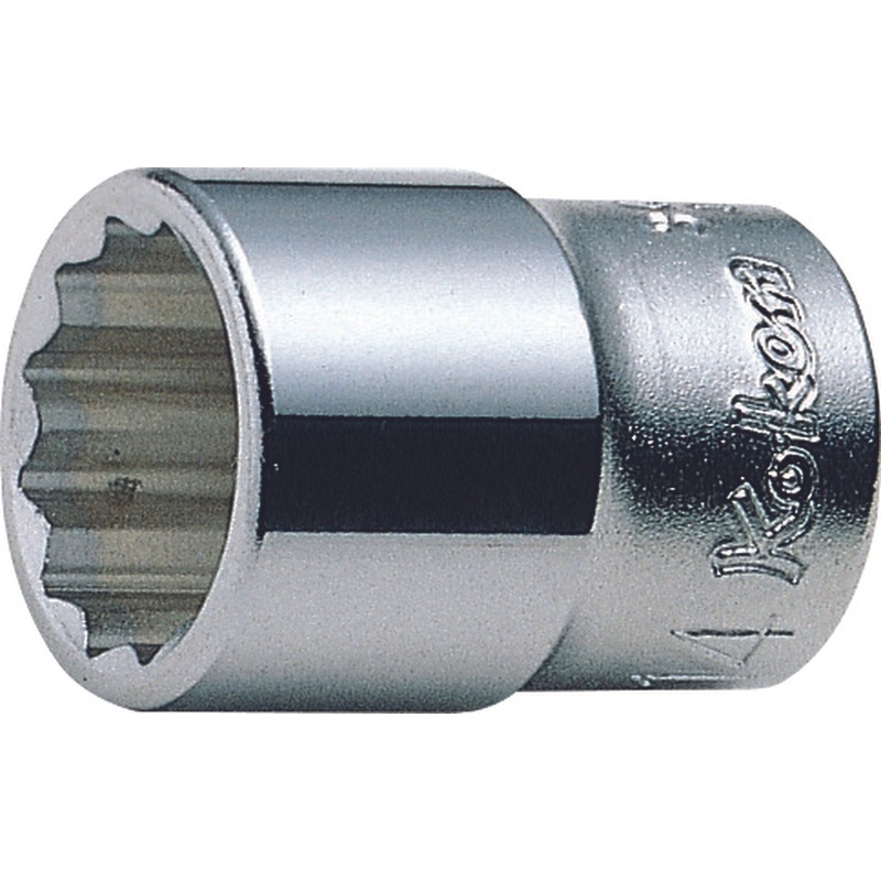 3/8 Sq. Dr. Socket  9mm 12 point Length 26mm