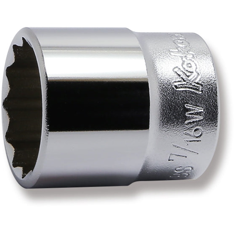 3/8 Sq. Dr. Socket Whitworth 7/16 12 point Length 32mm