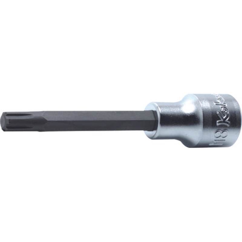1/2 Sq. Dr. Bit Socket Ribe-CV M10  Length 100mm