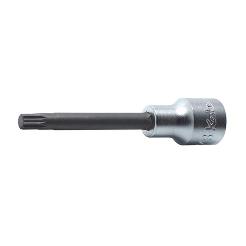 1/2 Sq. Dr. Bit Socket XZN M10 Triple Square Length 100mm