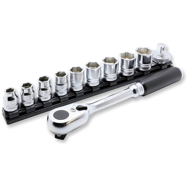 1/2 Sq. Dr. 11 Piece Z-Series 6-Point Metric Socket set  10-24mm