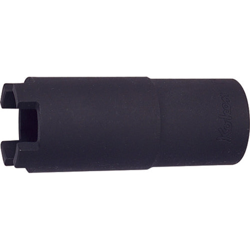 1/2 Sq. Dr. Socket  4 teeth  Length 72mm For Deisel injection holder nut