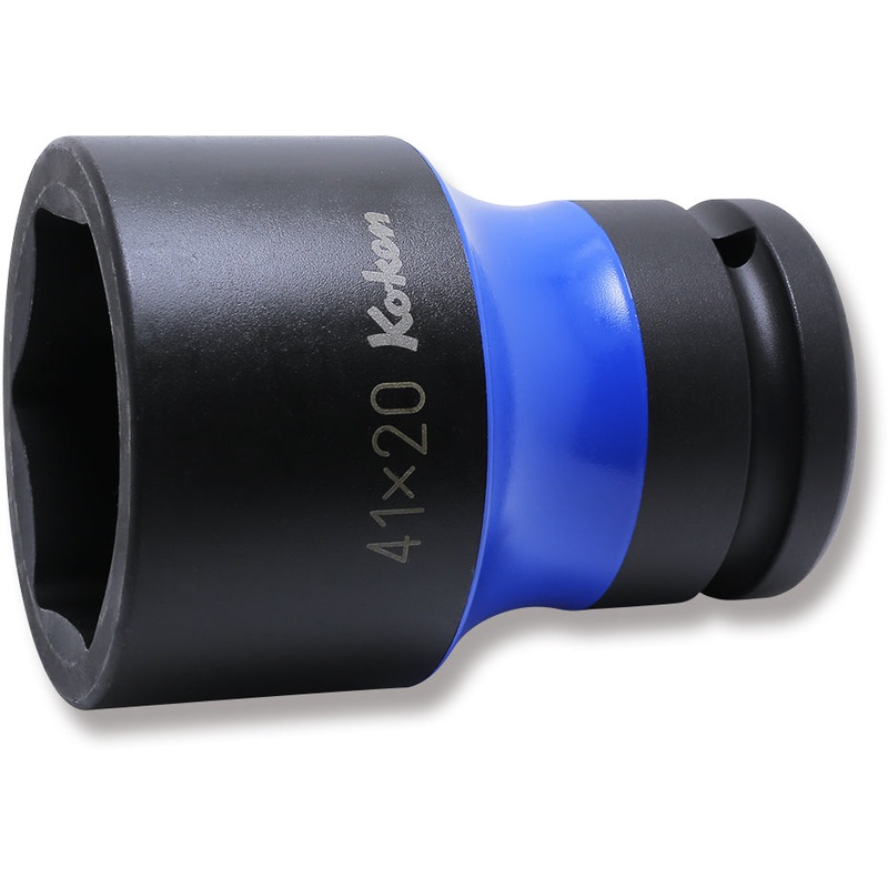 3/4 Sq. Dr. Color Coded Rear Wheel Nut Socket  41 x 20mm Hex x Square