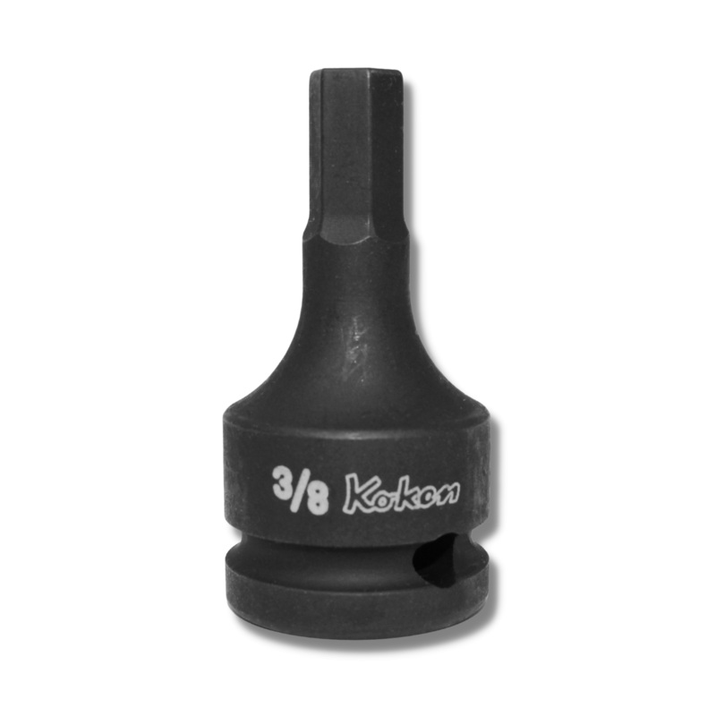 1/2" Sq. Dr. Impact Hex Bit Socket in 3/4"