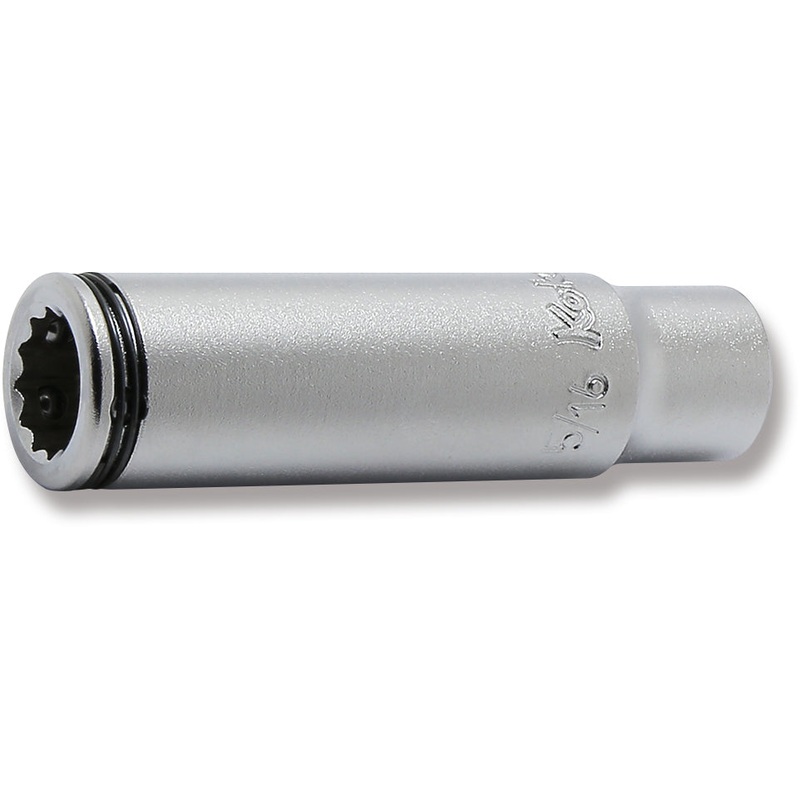 1/4" Sq. Drive 12-Point SAE Deep Nut Grip Socket in 5/16
