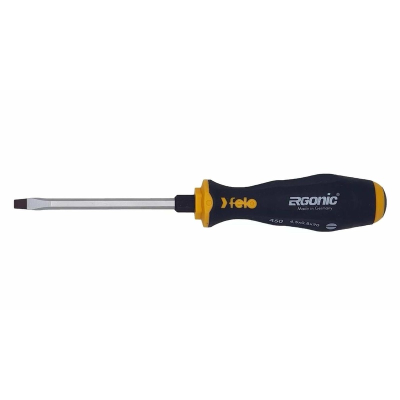 Felo 45004540  Ergonic 4.5 x 90mm Slotted Screwdriver