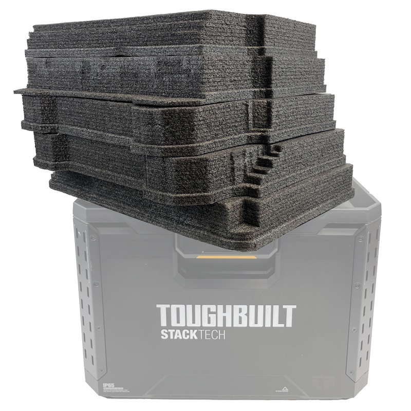 ToughBuilt StackTech Rolling Tool Box - Kaizen Inserts