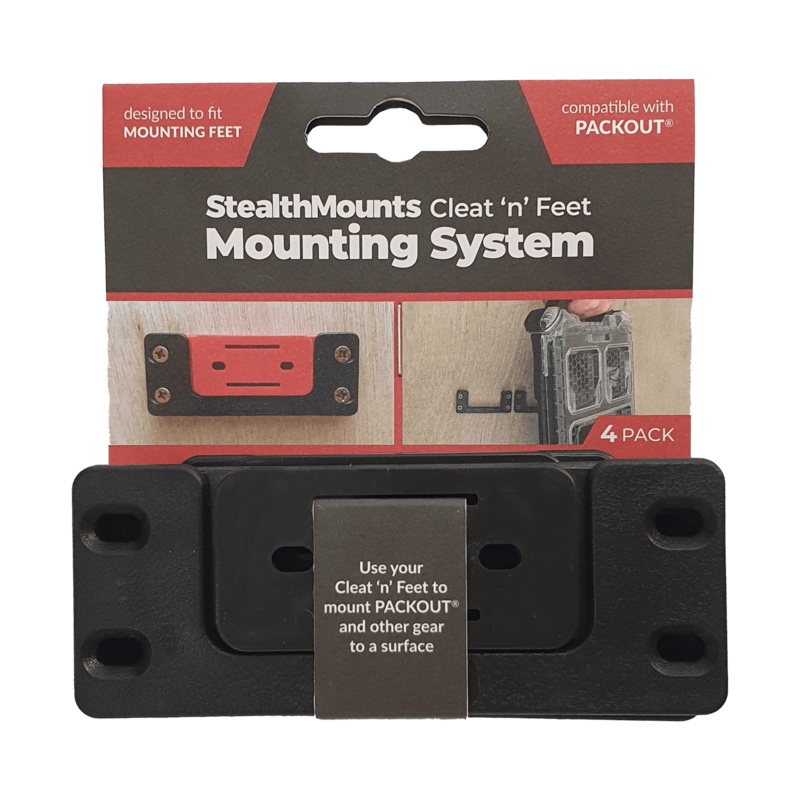 StealthMounts Cleat 'n' Feet Mounting System - Cleats and Feet