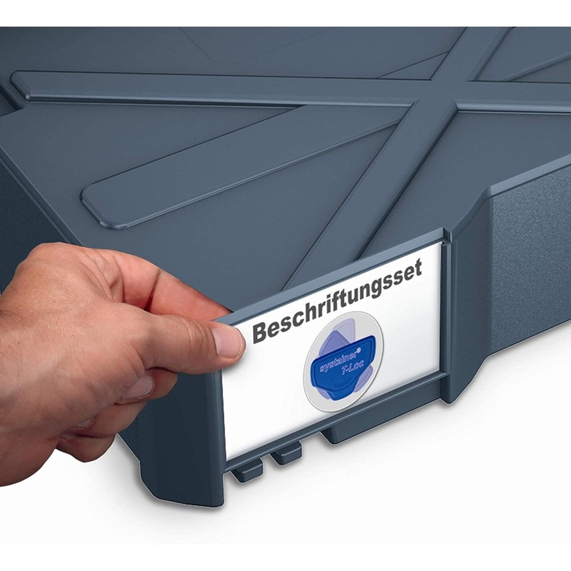 Storage Box Labelling set for drawer (10 label-holder)