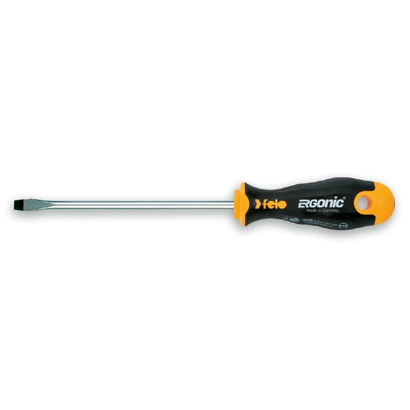 Felo 40004910 Ergonic Flat Slotted Screwdriver 4.0X0.8X300