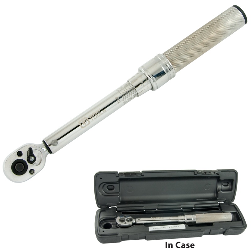 1/4" Drive Heavy-Duty Micro Adjustable Torque Wrench