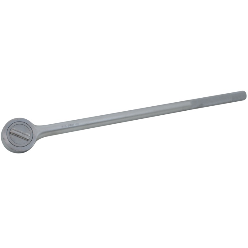 1" Drive Reversible Ratchet - Satin Chrome Finish