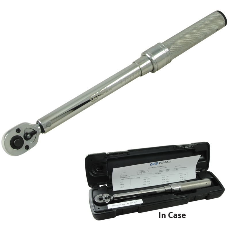 3/8" Drive Heavy-Duty Micro Adjustable Torque Wrench