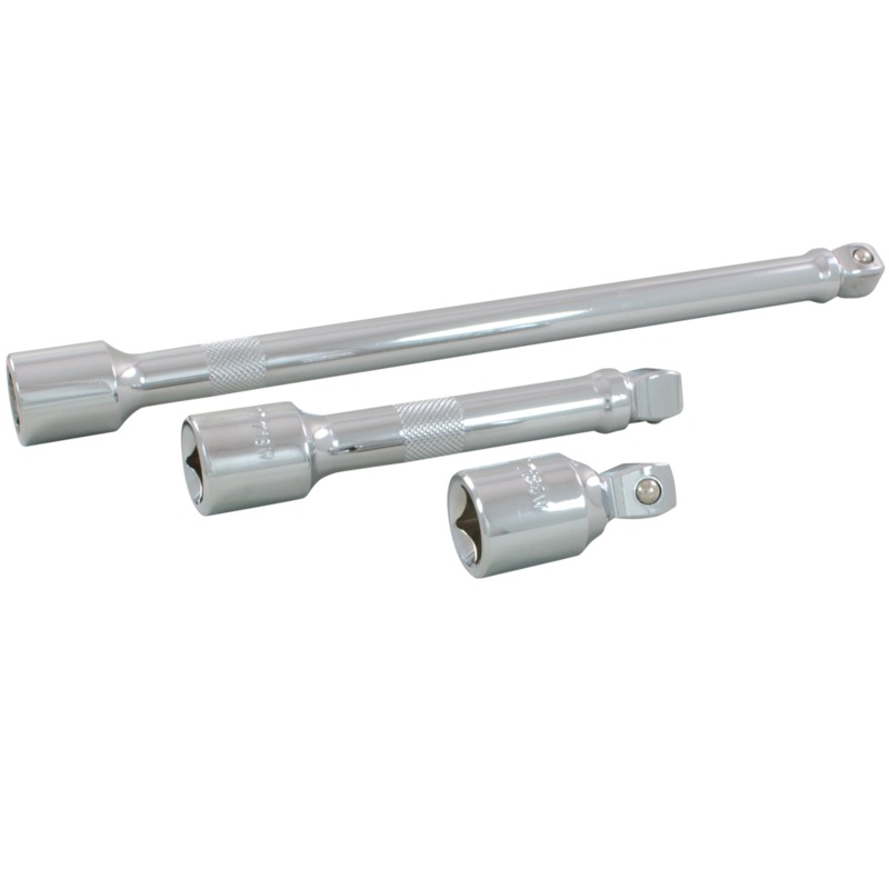 3 Piece 1/2" Dr. Wobble Extension Set