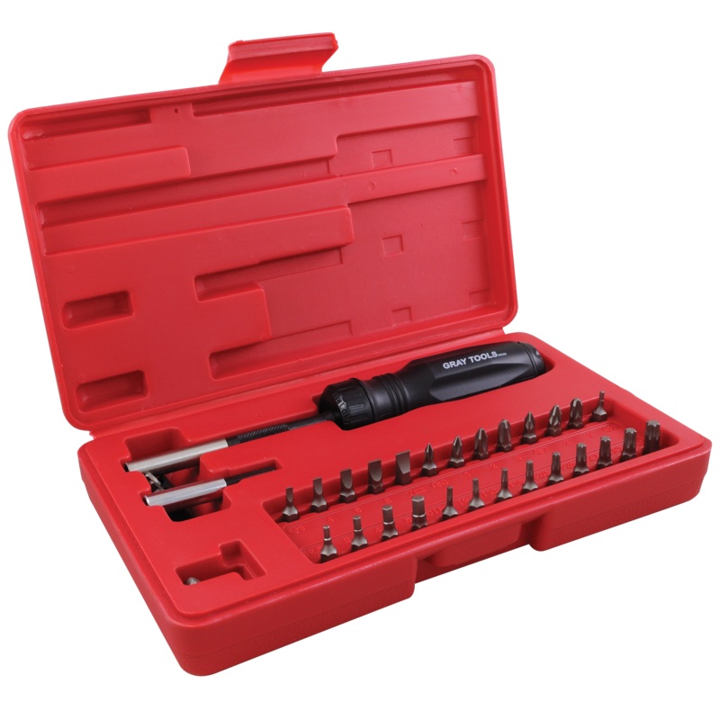 32 Piece Gearless Screwdriver Set