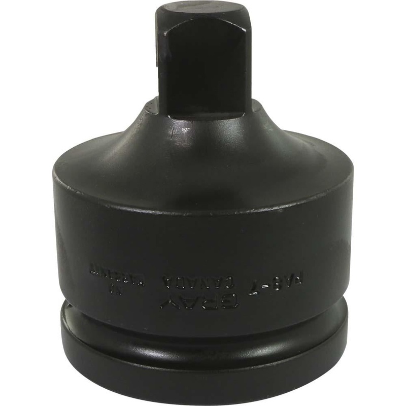 1" Drive Adapters - Impact Black Industrial Finish