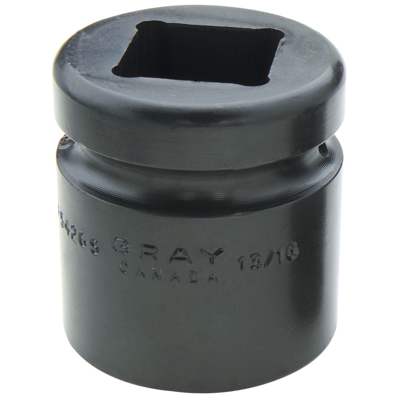 1" Drive Budd Wheel Socket - Impact Black Industrial Finish