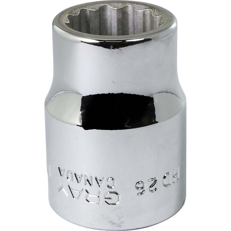 3/4" Drive 12 Point Standard Length Sockets