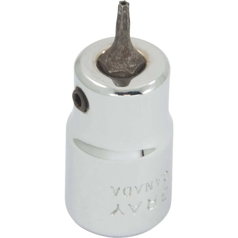 3/8" Drive Torx Head Sockets - Tamper Resistant - Standard Length