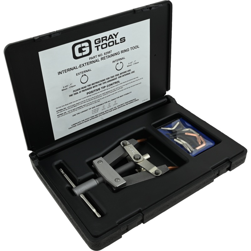 Internal-External Retaining Ring Tool for Extra Large Retaining Rings