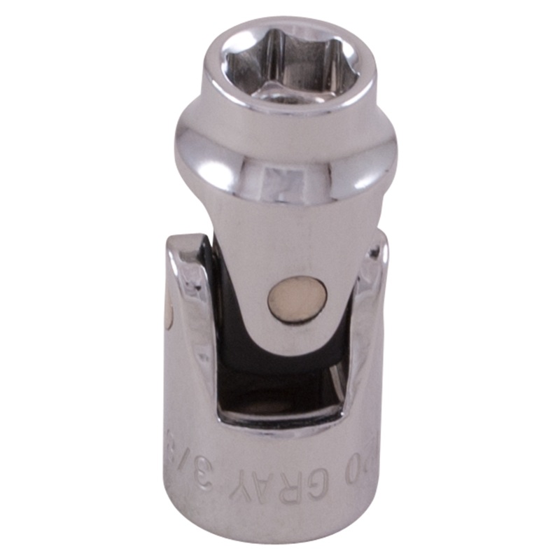 3/8" Drive 6 Point Universal Joint Sockets - Standard Length