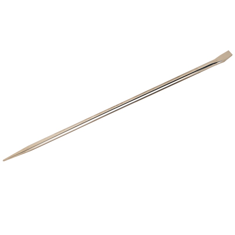Pinch Bars With Round Shank and Nickel Plate Finish