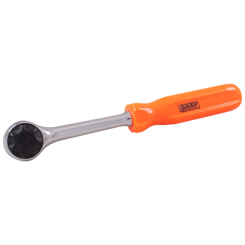 1/4" Drive Screwdriver Handle Round Head Ratchet