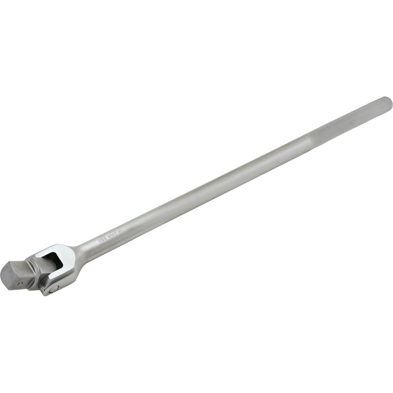 1" Drive Flex Handle - Satin Chrome Finish