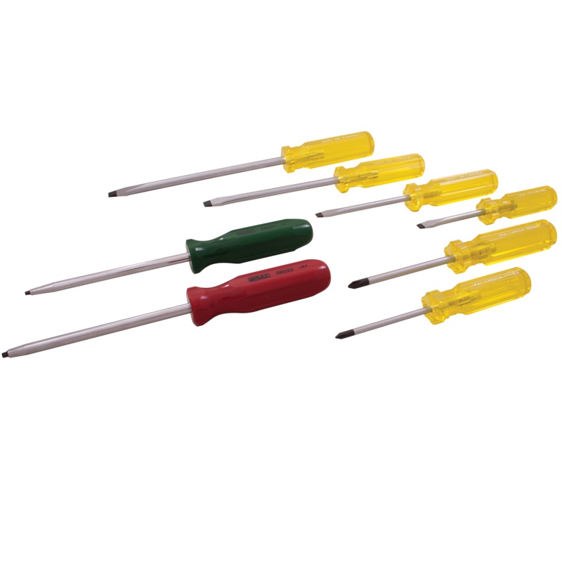 8 Piece Assorted Screwdriver Set
