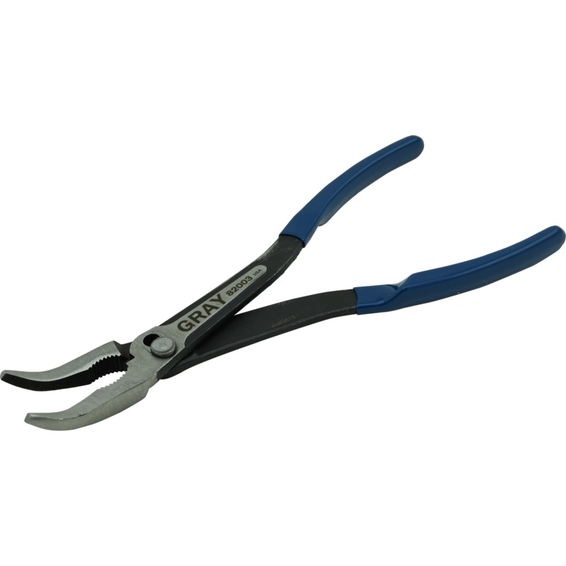 Heavy Duty Long Reach Bent Needle Nose Pliers