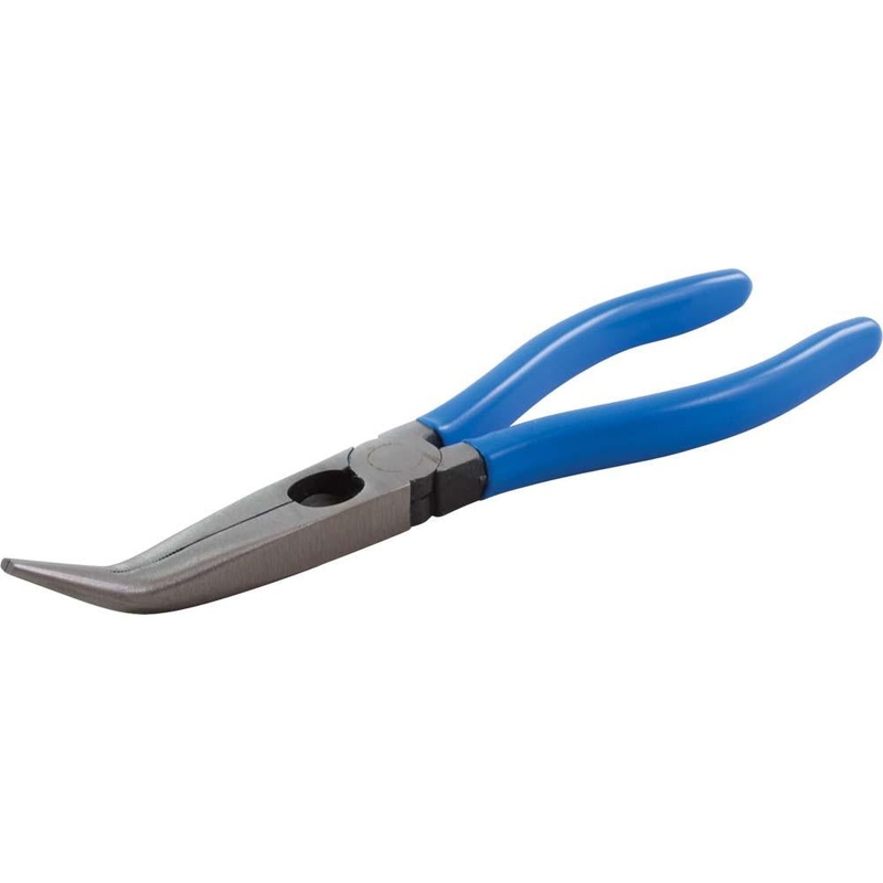 Needle Nose 45 Curved with Cutter Pliers