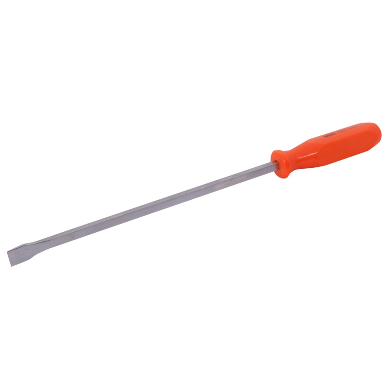 Screwdriver Handle Pry Bars, Curved Nickel Plated Blades