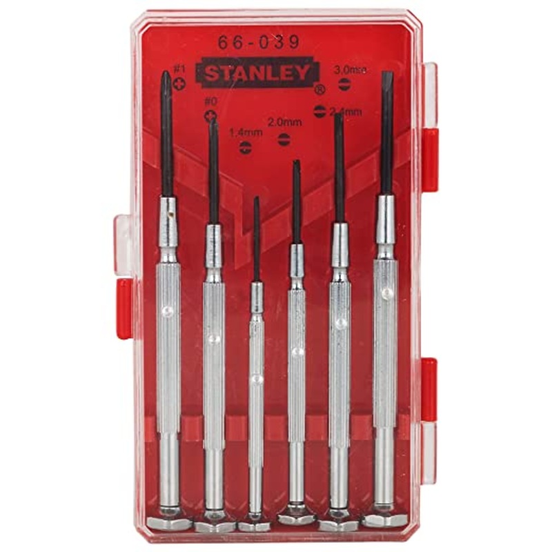 Stanley 66-039 SCREWDRIVER SET PRECISION SET 6PC