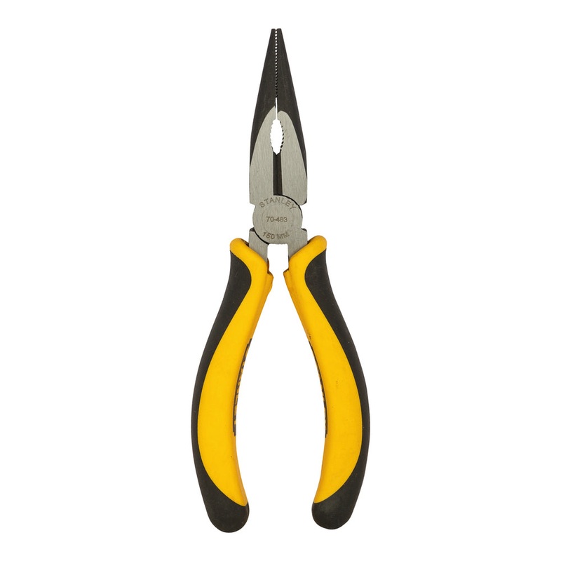 Stanley 70-483 6" LONG NOSE PLIER BIMATERIAL