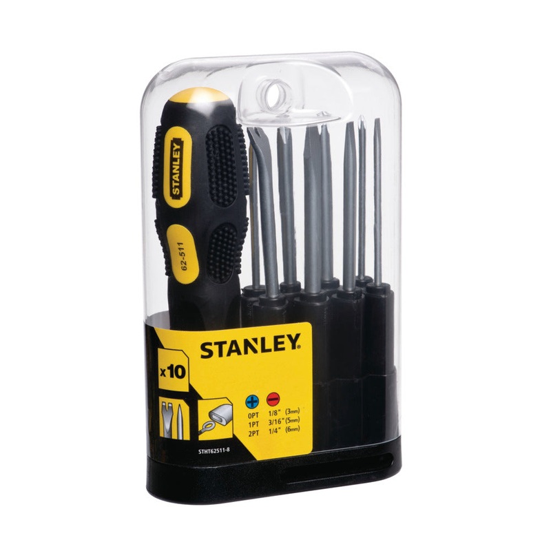 Stanley STHT62511-8 9-WAY SCREWDRIVER SET
