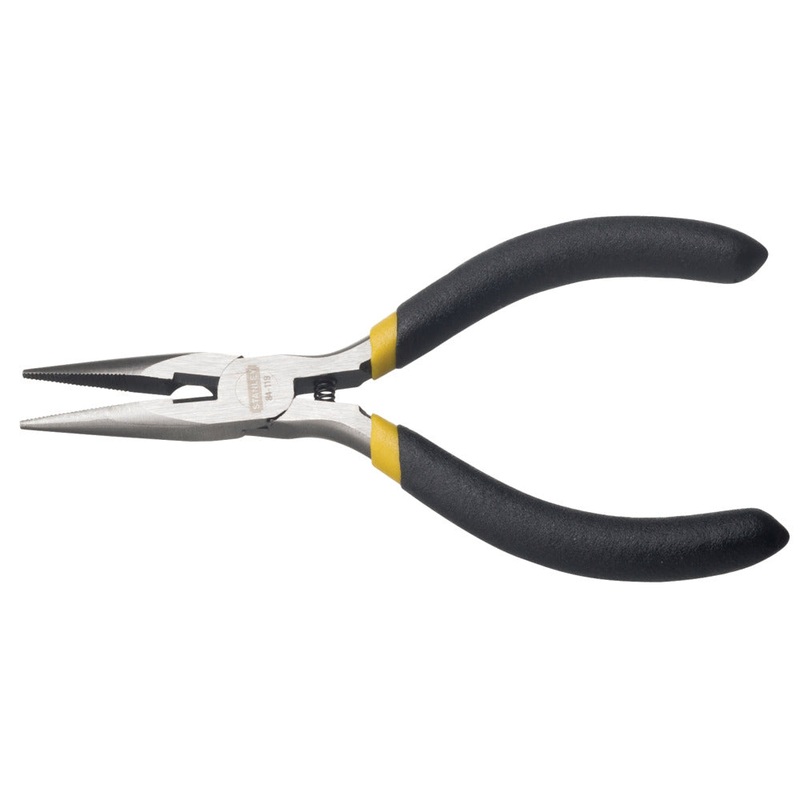 Stanley STHT84119-8 MINIATURE BASIC LONG NOSE PLIER 5"