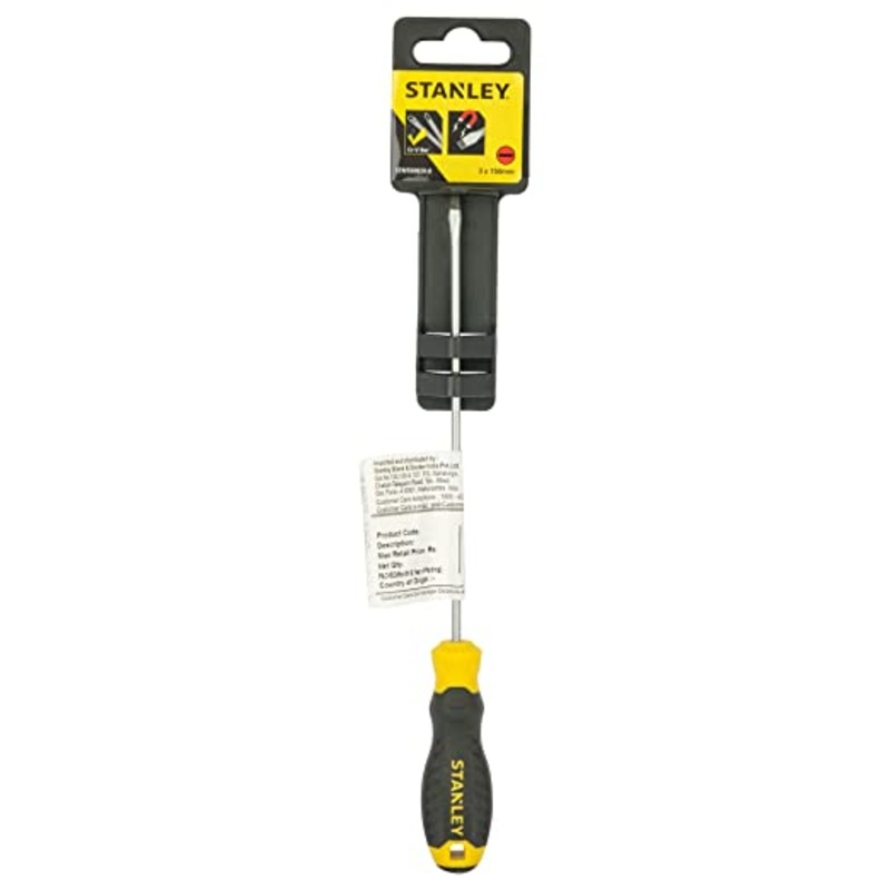 Stanley STMT60820-8 CUSHION GRIP SCREW DRIVER STANDARD 3X150 MM