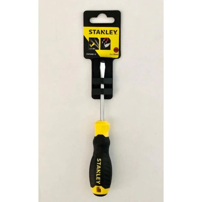 Stanley STMT60824-8 CUSHION GRIP SCREW DRIVER STANDARD 5MM X 200 MM