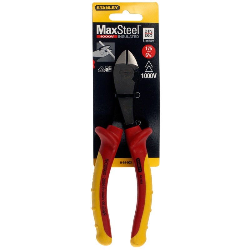 Stanley 0-84-003 VDE DIAGONAL PLIERS 175MM