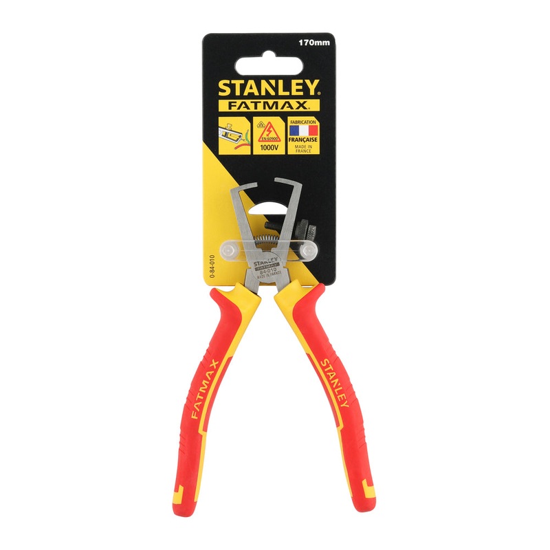 Stanley 0-84-010 VDE WIRE STRIPPER PLIERS - 170MM